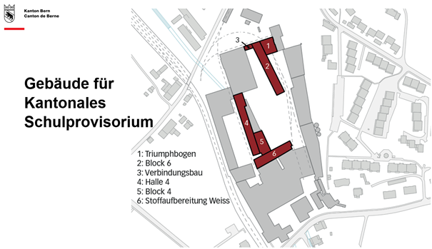 Gebäude für Kantonales Schulprovisorium 