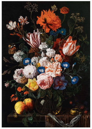 Blumenvase | Mischtechnikmalerei 