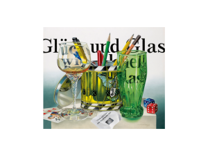 "Glück und Glas" | Mischtechnik 