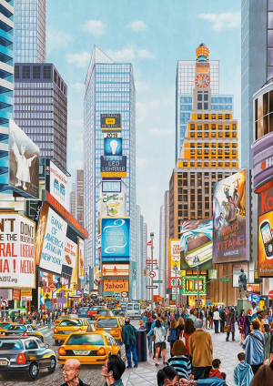 New York | Mischtechnikmalerei